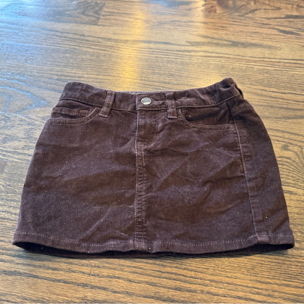 GAP Chocolate Corduroy Skirt